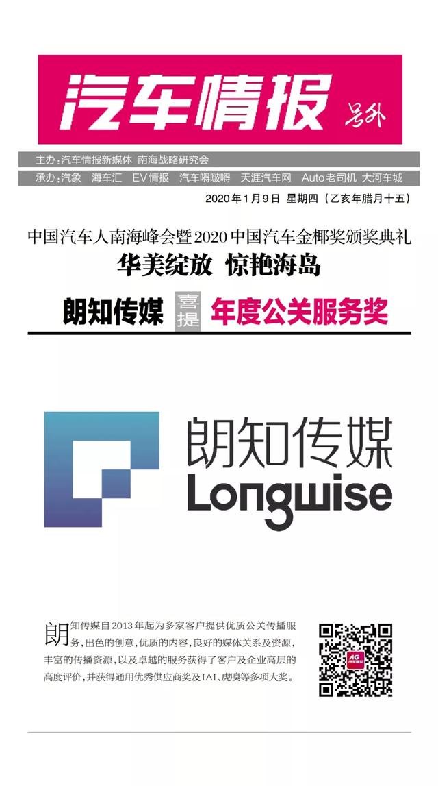 「號外」2020中國汽車金椰獎精彩綻放,15項大獎驚艷海島