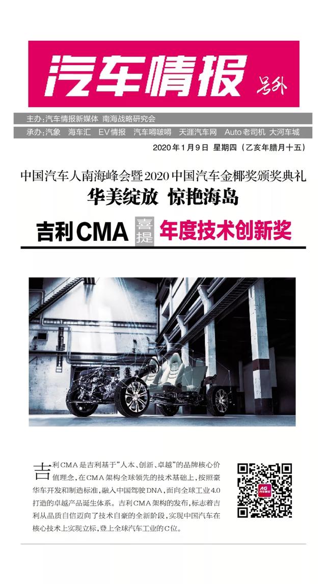 「號外」2020中國汽車金椰獎精彩綻放,15項大獎驚艷海島