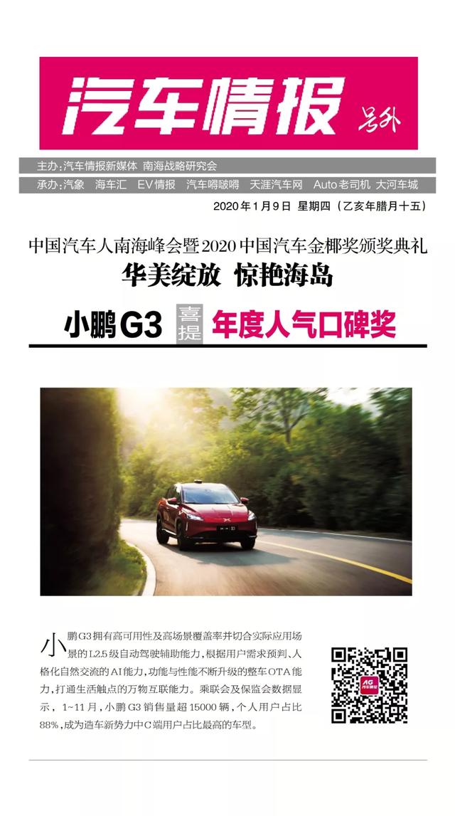 「號外」2020中國汽車金椰獎精彩綻放,15項大獎驚艷海島